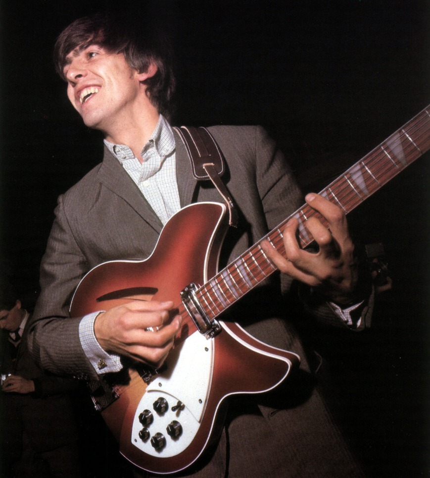 George Harrison + + rickenbacker